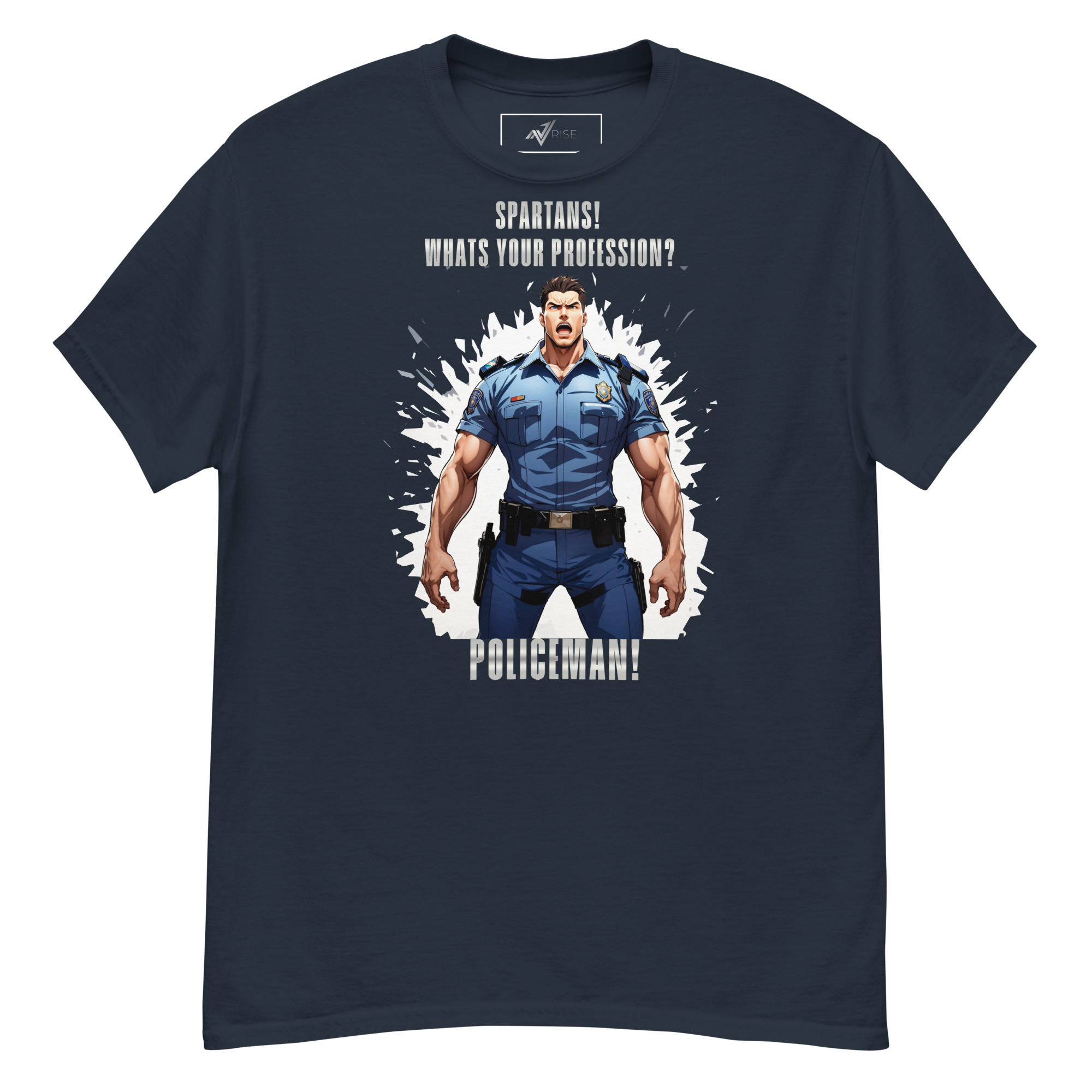 Men’s classic tee – SPARTAN POLICEMAN